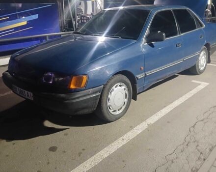 Синий Форд Скорпио, объемом двигателя 2 л и пробегом 468 тыс. км за 699 $, фото 1 на Automoto.ua