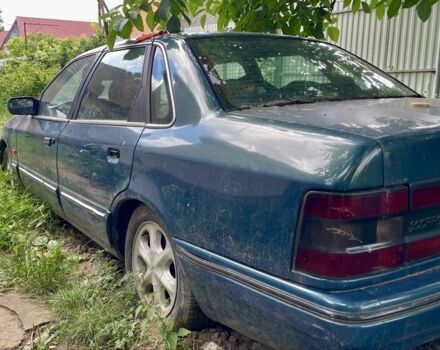 Синий Форд Скорпио, объемом двигателя 2 л и пробегом 400 тыс. км за 673 $, фото 1 на Automoto.ua