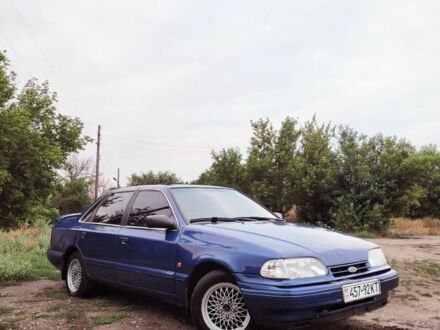 Синий Форд Скорпио, объемом двигателя 2 л и пробегом 230 тыс. км за 1901 $, фото 1 на Automoto.ua