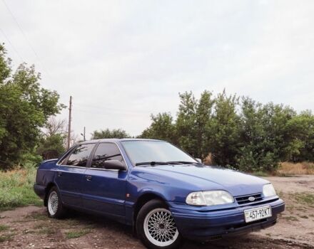 Синий Форд Скорпио, объемом двигателя 2 л и пробегом 230 тыс. км за 1901 $, фото 1 на Automoto.ua