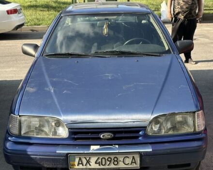 Синий Форд Скорпио, объемом двигателя 2 л и пробегом 400 тыс. км за 602 $, фото 1 на Automoto.ua