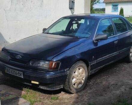 Синий Форд Скорпио, объемом двигателя 2 л и пробегом 213 тыс. км за 1650 $, фото 1 на Automoto.ua