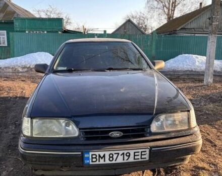 Синий Форд Скорпио, объемом двигателя 2 л и пробегом 400 тыс. км за 1500 $, фото 1 на Automoto.ua