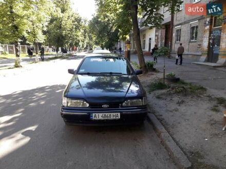 Синий Форд Скорпио, объемом двигателя 2 л и пробегом 302 тыс. км за 1800 $, фото 1 на Automoto.ua