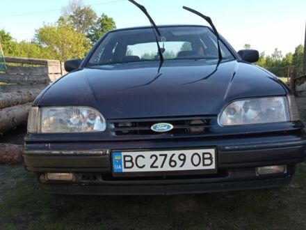 Форд Скорпио 1993 в Яворове на Automoto.ua Синий Форд Скорпио, объемом двигателя 2 л и пробегом 360 тыс. км за 1000 $, фото 1 на Automoto.ua