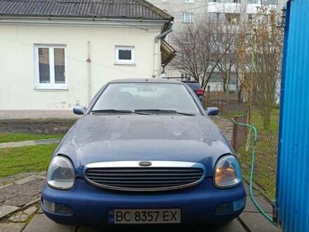 Синий Форд Скорпио, объемом двигателя 2 л и пробегом 244 тыс. км за 1100 $, фото 1 на Automoto.ua