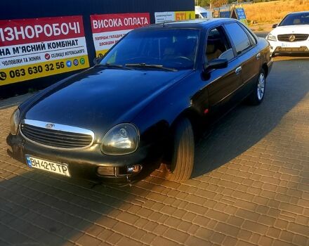 Синий Форд Скорпио, объемом двигателя 2 л и пробегом 300 тыс. км за 1000 $, фото 1 на Automoto.ua