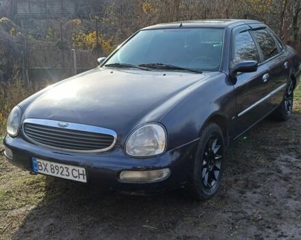 Синий Форд Скорпио, объемом двигателя 2 л и пробегом 300 тыс. км за 1100 $, фото 1 на Automoto.ua