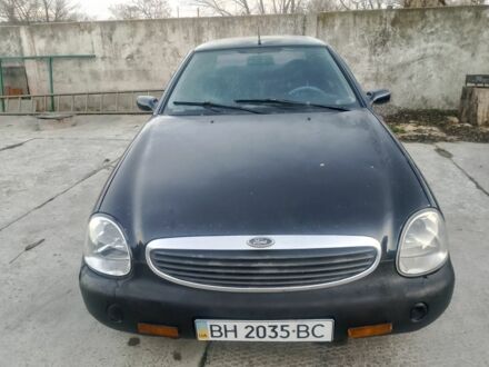 Синий Форд Скорпио, объемом двигателя 2 л и пробегом 350 тыс. км за 1300 $, фото 1 на Automoto.ua