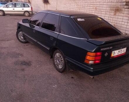 Зеленый Форд Скорпио, объемом двигателя 2 л и пробегом 200 тыс. км за 3000 $, фото 2 на Automoto.ua