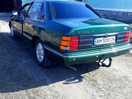 Форд Скорпіо 1991 у Олевске на Automoto.ua Зелений Форд Скорпіо, об'ємом двигуна 2.9 л та пробігом 240 тис. км за 2200 $, фото 1 на Automoto.ua