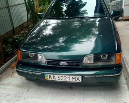 Зеленый Форд Скорпио, объемом двигателя 2.4 л и пробегом 400 тыс. км за 1700 $, фото 1 на Automoto.ua