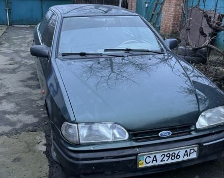 Зеленый Форд Скорпио, объемом двигателя 2.4 л и пробегом 100 тыс. км за 800 $, фото 1 на Automoto.ua