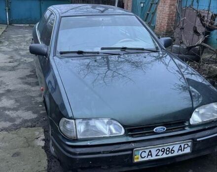 Зеленый Форд Скорпио, объемом двигателя 2.4 л и пробегом 100 тыс. км за 650 $, фото 1 на Automoto.ua