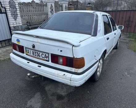 Белый Форд Сиерра, объемом двигателя 2 л и пробегом 200 тыс. км за 750 $, фото 1 на Automoto.ua