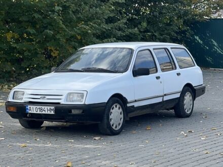 Форд Сиерра 1986 в Ильинцах на Automoto.ua Белый Форд Сиерра, объемом двигателя 1.6 л и пробегом 1 тыс. км за 450 $, фото 1 на Automoto.ua