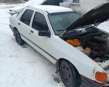 Белый Форд Сиерра, объемом двигателя 2 л и пробегом 200 тыс. км за 1000 $, фото 1 на Automoto.ua