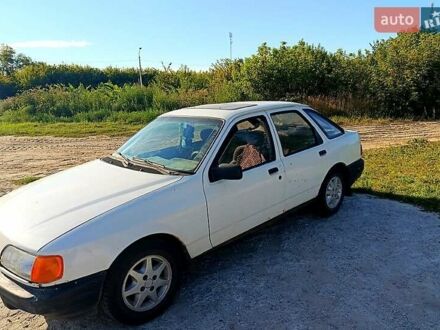 Форд Сиерра 1987 в Чернигове на Automoto.ua Белый Форд Сиерра, объемом двигателя 1.6 л и пробегом 500 тыс. км за 700 $, фото 1 на Automoto.ua