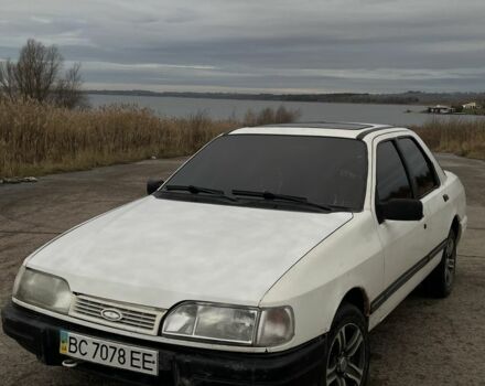 Белый Форд Сиерра, объемом двигателя 2 л и пробегом 52 тыс. км за 850 $, фото 1 на Automoto.ua