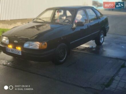 Форд Сиерра 1987 в Красилове на Automoto.ua Черный Форд Сиерра, объемом двигателя 1.8 л и пробегом 444 тыс. км за 750 $, фото 1 на Automoto.ua