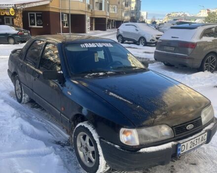Черный Форд Сиерра, объемом двигателя 2 л и пробегом 200 тыс. км за 1500 $, фото 1 на Automoto.ua