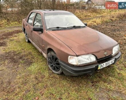 Коричневый Форд Сиерра, объемом двигателя 2 л и пробегом 230 тыс. км за 750 $, фото 1 на Automoto.ua