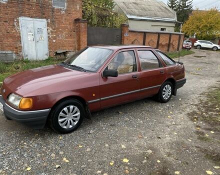 Красный Форд Сиерра, объемом двигателя 1.6 л и пробегом 200 тыс. км за 1450 $, фото 1 на Automoto.ua