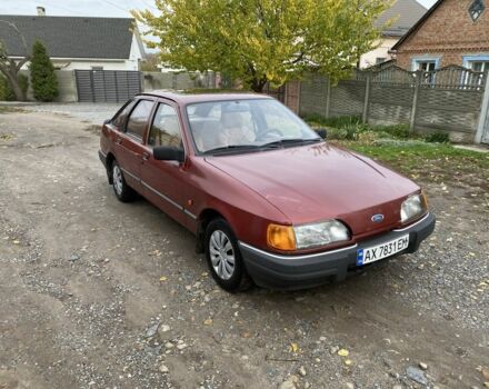 Красный Форд Сиерра, объемом двигателя 1.6 л и пробегом 200 тыс. км за 1450 $, фото 7 на Automoto.ua