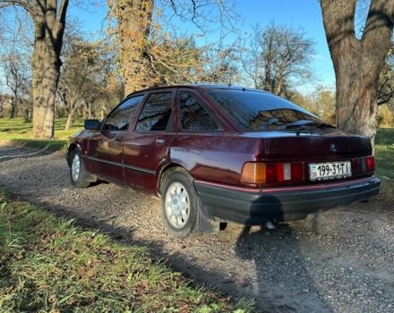 Форд Сієрра 1989 у Чернівцях на Automoto.ua Червоний Форд Сієрра, об'ємом двигуна 2 л та пробігом 1 тис. км за 1350 $, фото 3 на Automoto.ua