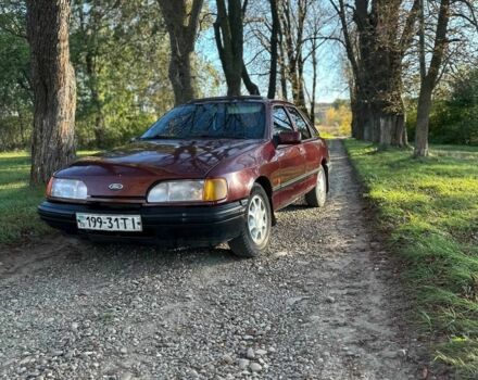 Форд Сієрра 1989 у Чернівцях на Automoto.ua Червоний Форд Сієрра, об'ємом двигуна 2 л та пробігом 1 тис. км за 1350 $, фото 1 на Automoto.ua