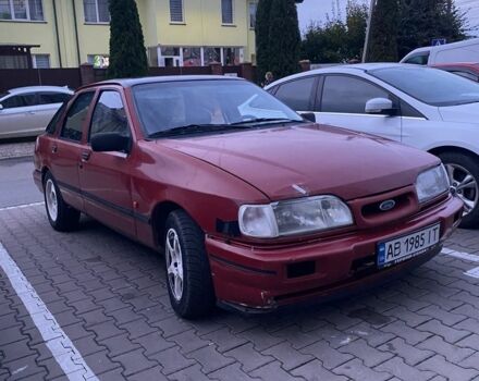 Червоний Форд Сієрра, об'ємом двигуна 2 л та пробігом 77 тис. км за 1800 $, фото 1 на Automoto.ua