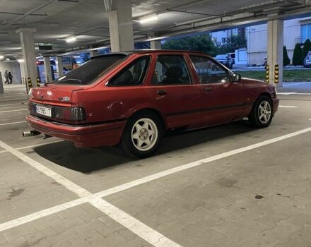 Червоний Форд Сієрра, об'ємом двигуна 2 л та пробігом 77 тис. км за 1800 $, фото 4 на Automoto.ua