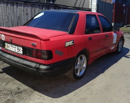 Красный Форд Сиерра, объемом двигателя 1.8 л и пробегом 99 тыс. км за 1750 $, фото 3 на Automoto.ua