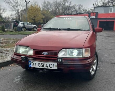 Красный Форд Сиерра, объемом двигателя 2 л и пробегом 341 тыс. км за 1071 $, фото 4 на Automoto.ua