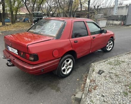 Красный Форд Сиерра, объемом двигателя 2 л и пробегом 341 тыс. км за 1071 $, фото 1 на Automoto.ua