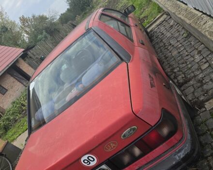 Красный Форд Сиерра, объемом двигателя 1.8 л и пробегом 12 тыс. км за 500 $, фото 3 на Automoto.ua