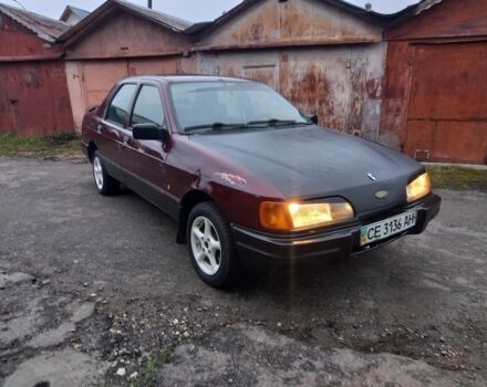 Красный Форд Сиерра, объемом двигателя 2 л и пробегом 500 тыс. км за 639 $, фото 1 на Automoto.ua