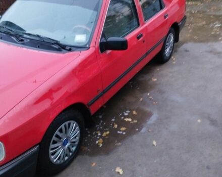 Красный Форд Сиерра, объемом двигателя 2 л и пробегом 59 тыс. км за 998 $, фото 1 на Automoto.ua