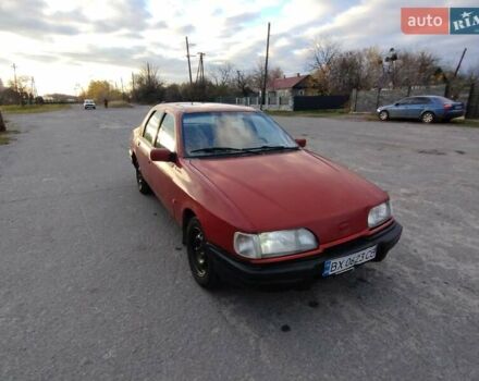 Червоний Форд Сієрра, об'ємом двигуна 2 л та пробігом 300 тис. км за 350 $, фото 3 на Automoto.ua