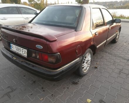 Червоний Форд Сієрра, об'ємом двигуна 2 л та пробігом 222 тис. км за 649 $, фото 5 на Automoto.ua