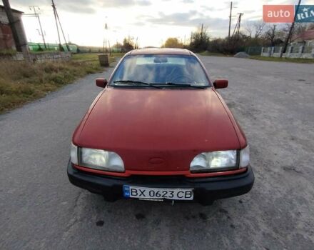 Червоний Форд Сієрра, об'ємом двигуна 2 л та пробігом 300 тис. км за 350 $, фото 1 на Automoto.ua
