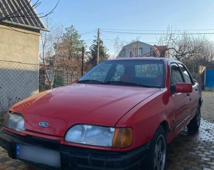 Красный Форд Сиерра, объемом двигателя 1.8 л и пробегом 168 тыс. км за 1200 $, фото 1 на Automoto.ua
