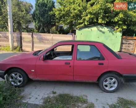 Красный Форд Сиерра, объемом двигателя 1.6 л и пробегом 100 тыс. км за 700 $, фото 4 на Automoto.ua