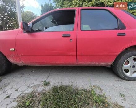 Красный Форд Сиерра, объемом двигателя 1.6 л и пробегом 100 тыс. км за 700 $, фото 6 на Automoto.ua