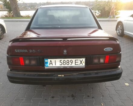 Червоний Форд Сієрра, об'ємом двигуна 2 л та пробігом 222 тис. км за 649 $, фото 4 на Automoto.ua