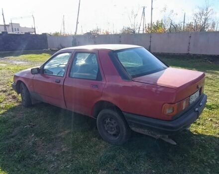 Красный Форд Сиерра, объемом двигателя 2 л и пробегом 333 тыс. км за 350 $, фото 6 на Automoto.ua
