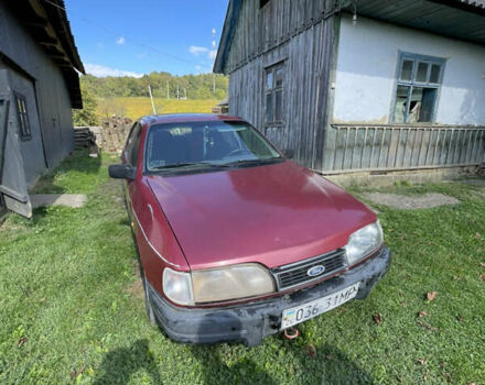 Красный Форд Сиерра, объемом двигателя 2 л и пробегом 38 тыс. км за 850 $, фото 1 на Automoto.ua