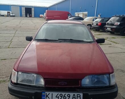 Красный Форд Сиерра, объемом двигателя 2 л и пробегом 93 тыс. км за 1500 $, фото 4 на Automoto.ua
