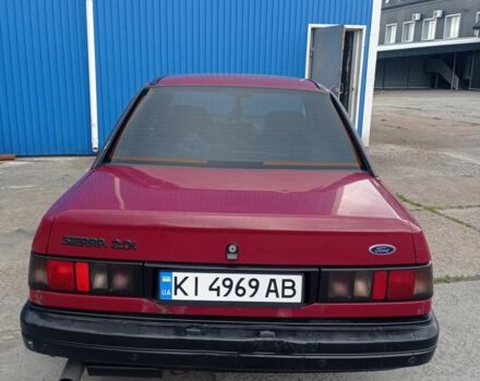 Красный Форд Сиерра, объемом двигателя 2 л и пробегом 93 тыс. км за 1500 $, фото 5 на Automoto.ua