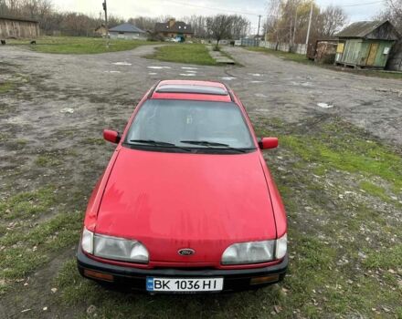 Красный Форд Сиерра, объемом двигателя 1.8 л и пробегом 300 тыс. км за 750 $, фото 7 на Automoto.ua